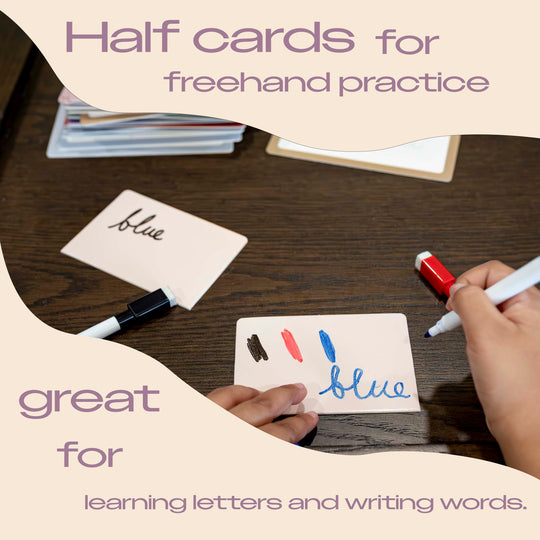 Dry Erase Cursive Alphabet Flash Cards by Marita’s