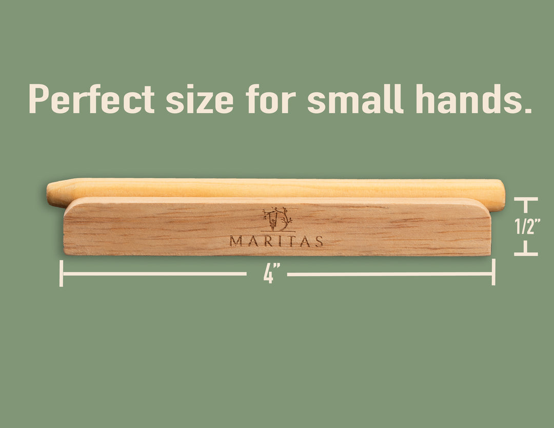 Wooden Stylus Writing Sticks with Holder
