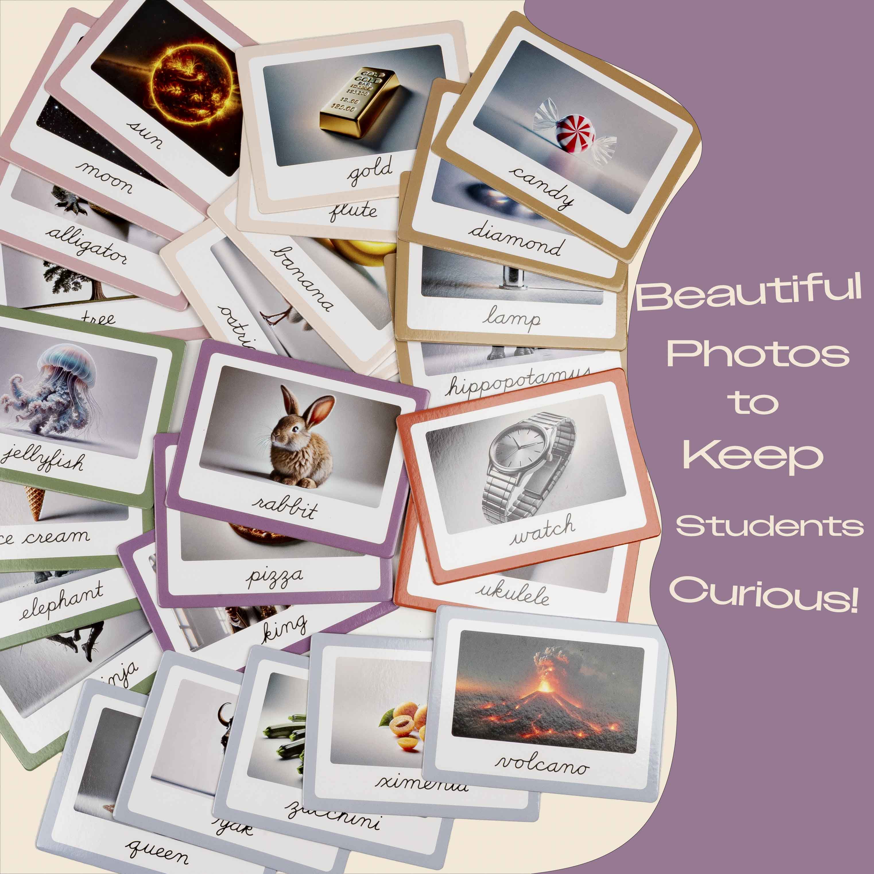 Dry Erase Cursive Alphabet Flash Cards by Marita’s