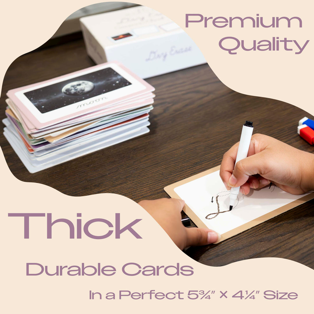 Dry Erase Cursive Alphabet Flash Cards by Marita’s